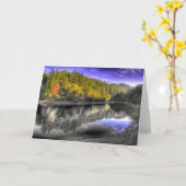 Tam Baum-Reflexion Karte (Gelbe Blume)