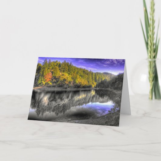 Tam Baum-Reflexion Karte (Vorderseite)