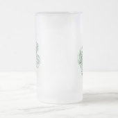 Tam wildes Willys Mattglas Bierglas (Mittel)