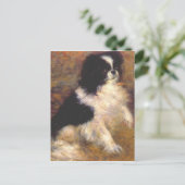 Tama, der japanische Hund von Pierre-Auguste Renoi Postkarte (Stehend Vorderseite)