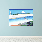 Tama River in der Provinz Musashi Leinwanddruck (Insitu (Holzboden))