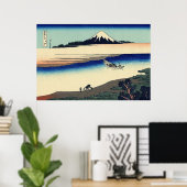Tama River in der Provinz Musashi Poster (Heimbüro)