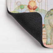 TAMA und ihr Elefant Mousepad (Ecke)