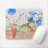 TAMA und ihr Elefant Mousepad (Mit Mouse)