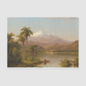 Tamaca Palms by Frederic Edwin Church Seidenpapier (Vorderseite)