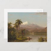 Tamaca Palms entlang des Magdalena-Flusses in Kolu Postkarte (Vorne/Hinten)