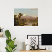 Tamaca Palms - Frederic Church Livio Vanilla Club Poster (Heimbüro)