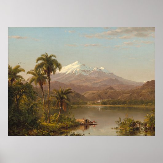 Tamaca Palms - Frederic Church Livio Vanilla Club Poster (Vorne)