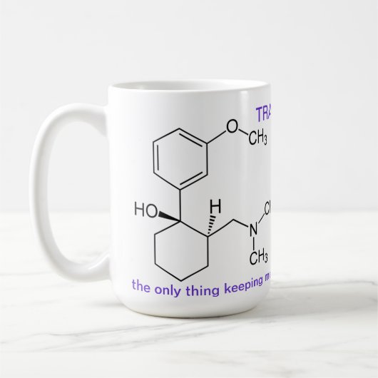 Tamadol rettet Ihr Leben Kaffeetasse (Links)