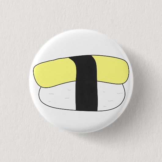 Tamago-Ei-Omelett-Sushi-Stück Button (Vorderseite)