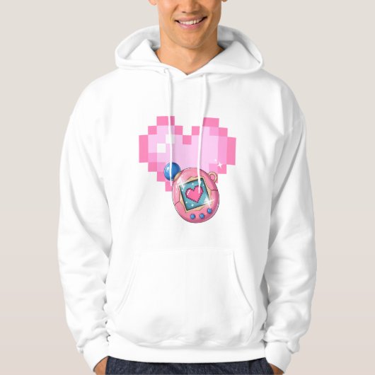 Tamagotchi Kapuzenpullover Hoodie (Vorderseite)