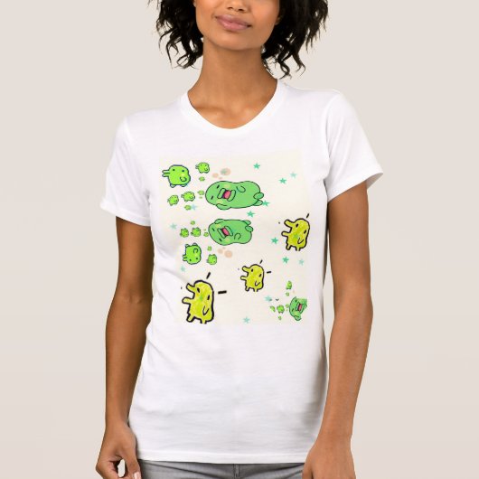 Tamagotchi-T - Shirt für Frauen (Vorderseite)