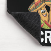 Tamale Making Crew Funny mexikanische Weihnachtsfe Mousepad (Ecke)