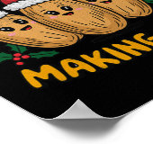 Tamale Making Crew Weihnachts Party Mexikanische F Poster (Ecke)