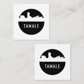 Tamale Quadratische Visitenkarte (Vorne/Hinten)