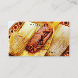 Tamales Business Cards Visitenkarte