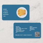 Tamales Custom QR Code Visitenkarte (Vorne/Hinten)