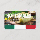 Tamales Mexikanisch Visitenkarte (Vorderseite)