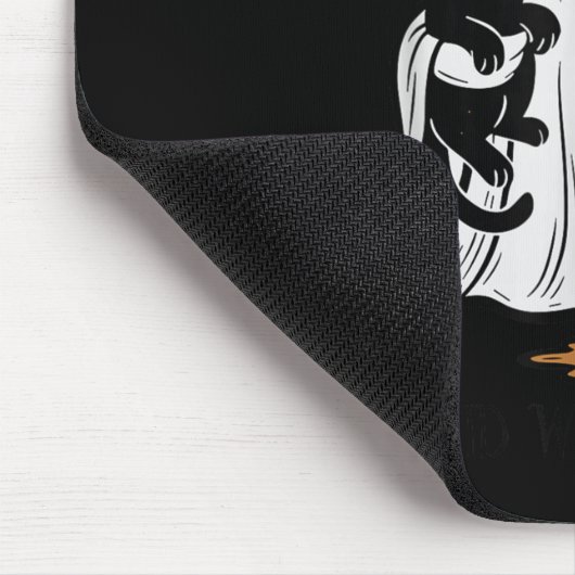 Tamales-over-pumpkin-sce Said What I Said Ghost Bl Mousepad (Ecke)