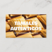 Tamales Visitenkarte (Vorderseite)