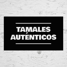 Tamales Visitenkarte