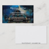 Tamalin 5 Science Fiction Artwork Business Card Visitenkarte (Vorne/Hinten)