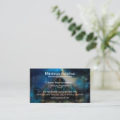 Tamalin 5 Science Fiction Artwork Business Card Visitenkarte (Stehend Vorderseite)