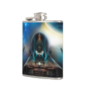 Tamalin 5 Science Fiction Artwork Flask Flachmann (Links)