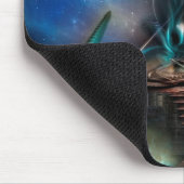 Tamalin 5 Science Fiction Fraktal Kunstwerk Mousepad (Ecke)