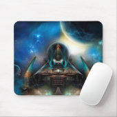 Tamalin 5 Science Fiction Fraktal Kunstwerk Mousepad (Mit Mouse)