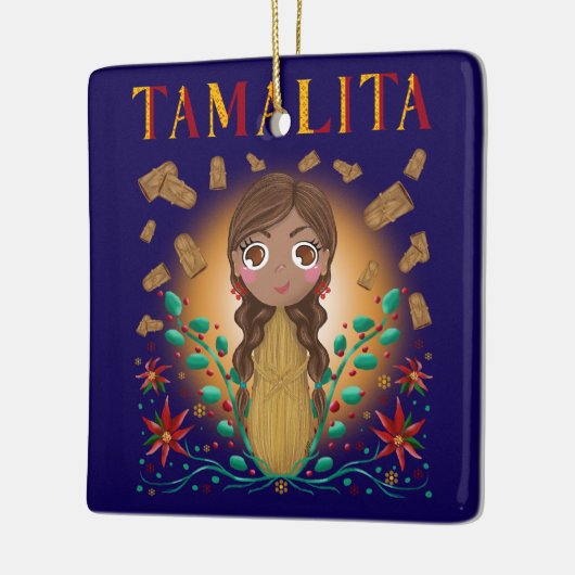 Tamalita Tamal Zia Blume Tamales Keramikornament (Links)