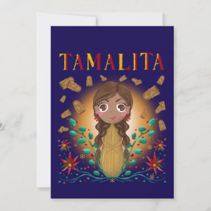 Tamalita Tamal Zia Flowers Tamales Einladung