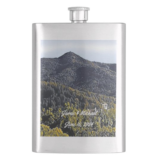 Tamalpais Flask Flachmann (Vorderseite)
