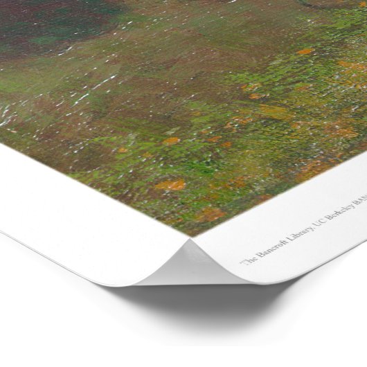 Tamalpais von Corte Madera Creek (1153) Poster (Ecke)