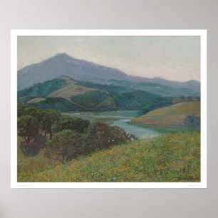 Tamalpais von Corte Madera Creek (1153) Poster