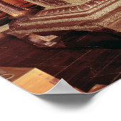 Tamamushi-Schrein vom Horyu-Ji-Tempel Poster (Ecke)