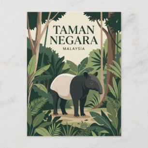 Taman Negara Malaysia Postkarte