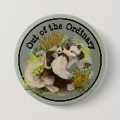Tamandua Anteater Button (Vorderseite)