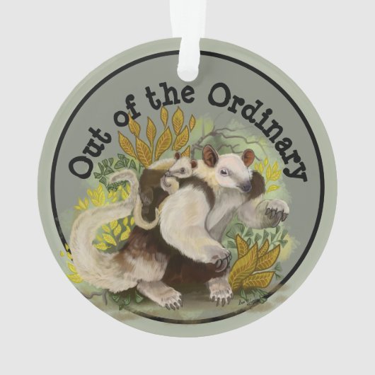 Tamandua Anteater Ornament (Rückseite)