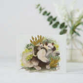 Tamandua Anteater Postkarte (Stehend Vorderseite)