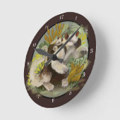 Tamandua Anteater Runde Wanduhr (Winkel)