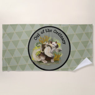 Tamandua Anteater Strandtuch