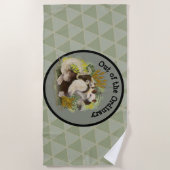 Tamandua Anteater Strandtuch (Vorderseite)