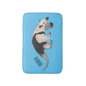 Tamandua-Cartoon-Abbildung Badematte (Vorderseite Vertikal)