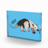 Tamandua-Cartoon-Abbildung Fotoblock (Rechts)