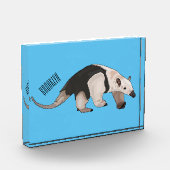 Tamandua-Cartoon-Abbildung Fotoblock (Links)