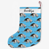 Tamandua-Cartoon-Abbildung Kleiner Weihnachtsstrumpf (Rückseite)