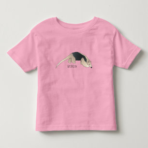Tamandua-Cartoon-Abbildung Kleinkind T-shirt