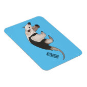 Tamandua-Cartoon-Abbildung Magnet (Rechte Seite)