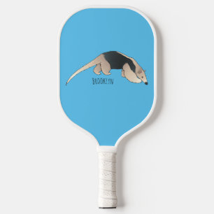 Tamandua-Cartoon-Abbildung Pickleball Schläger